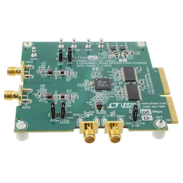 DC1620A-R Analog Devices Inc.  Cartes d'évaluation - Convertisseurs analogique-numérique (CAN)